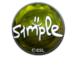 印花 | s1mple（闪亮）| 2019年卡托维兹锦标赛