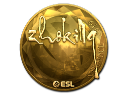 印花 | zhokiNg（金色）| 2019年卡托维兹锦标赛