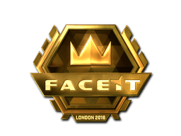 印花 | FACEIT（金色）| 2018年伦敦锦标赛