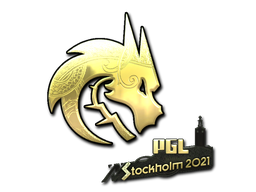 印花 | Team Spirit （金色） | 2021年斯德哥尔摩锦标赛