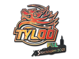 印花 | Tyloo （全息） | 2021年斯德哥尔摩锦标赛