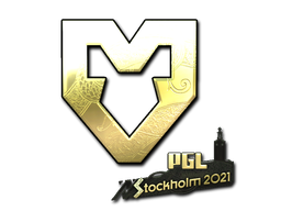 印花 | MOUZ （金色） | 2021年斯德哥尔摩锦标赛