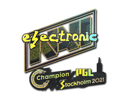 印花 | electroNic （全息） | 2021年斯德哥尔摩锦标赛