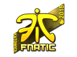 印花 | Fnatic(金色)| 2015年卡托维兹锦标赛
