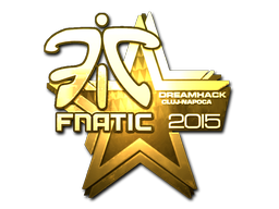 印花 | Fnatic（金色）| 2015年卢日-纳波卡锦标赛