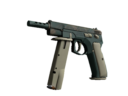 CZ75 自动手枪 | 绿色格纹