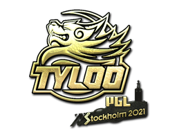 印花 | Tyloo （金色） | 2021年斯德哥尔摩锦标赛