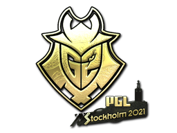 印花 | G2 Esports （金色） | 2021年斯德哥尔摩锦标赛
