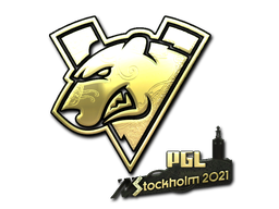 印花 | Virtus.Pro （金色） | 2021年斯德哥尔摩锦标赛