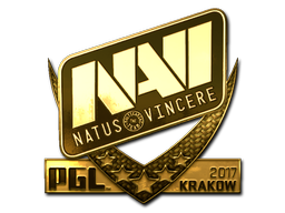 印花 | Natus Vincere(金色)| 2014年 DreamHack 锦标赛