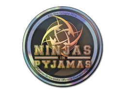 印花 | Ninjas in Pyjamas（全息）| 2014年科隆锦标赛