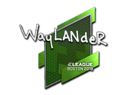 wayLander | 2018年波士顿锦标赛