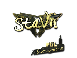 印花 | stavn（金色）| 2021年斯德哥尔摩锦标赛