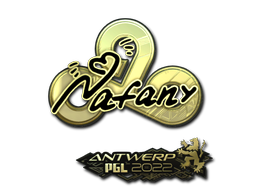 印花 | nafany（金色） | 2022年安特卫普锦标赛