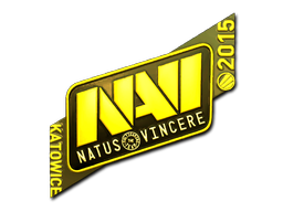 印花 | Natus Vincere （金色） | 2021年斯德哥尔摩锦标赛