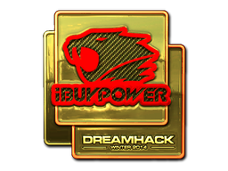 印花 | iBUYPOWER（金色）| 2014年 DreamHack 锦标赛
