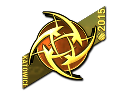 印花 | Ninjas in Pyjamas(金色)| 2014年 DreamHack 锦标赛
