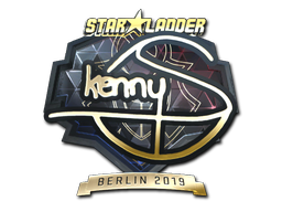 印花 | kennyS（金色）| 2019年柏林锦标赛